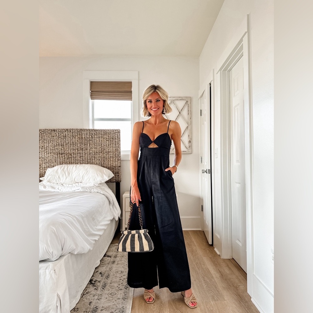 Future Collective™ with Jenny K. Lopez - Strappy Cut-Out Wide Leg Jumpsuit